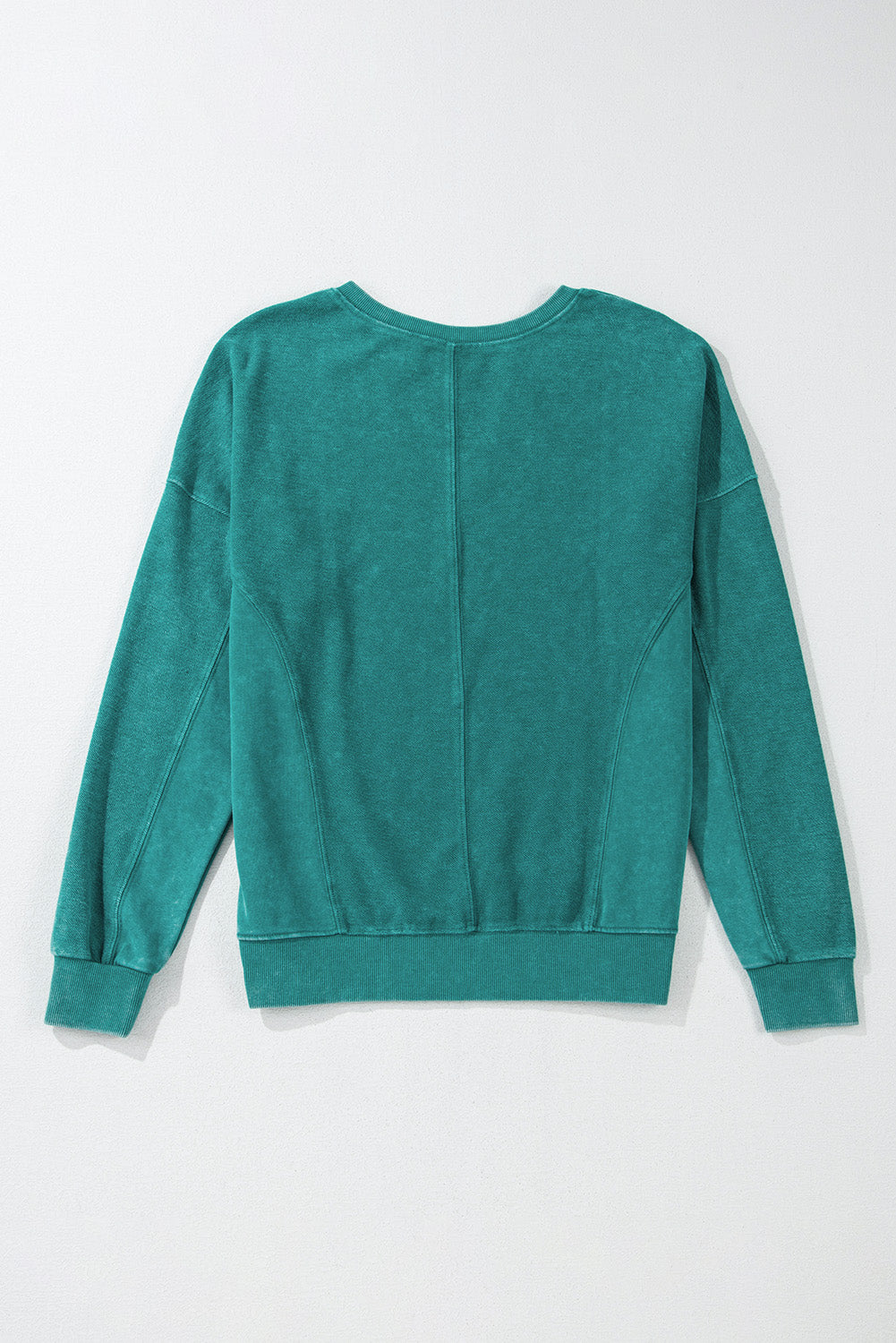 Notched Neck Sweatshirt