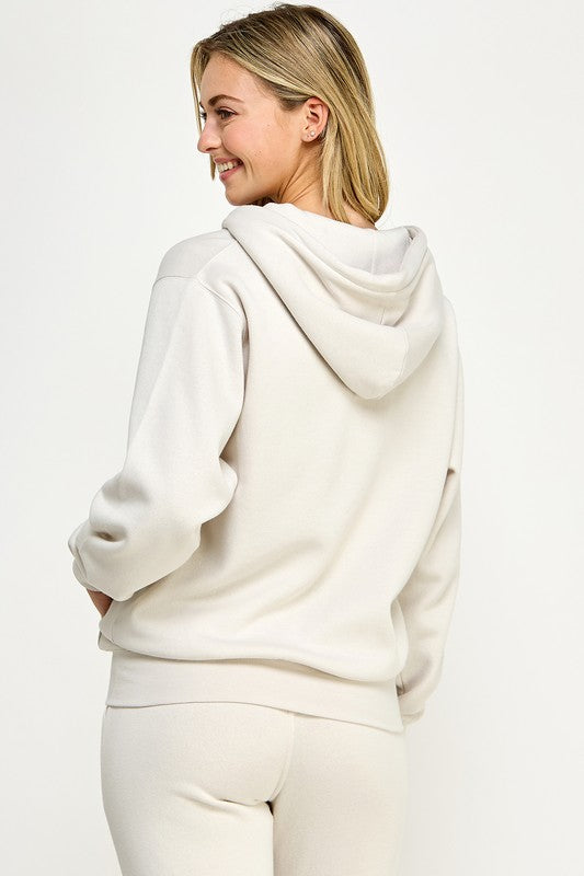 Oversize Fleece Zip Up