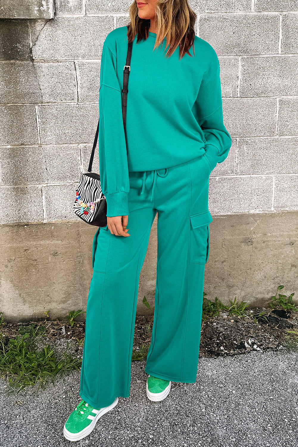 Turq. Cargo Pant SET