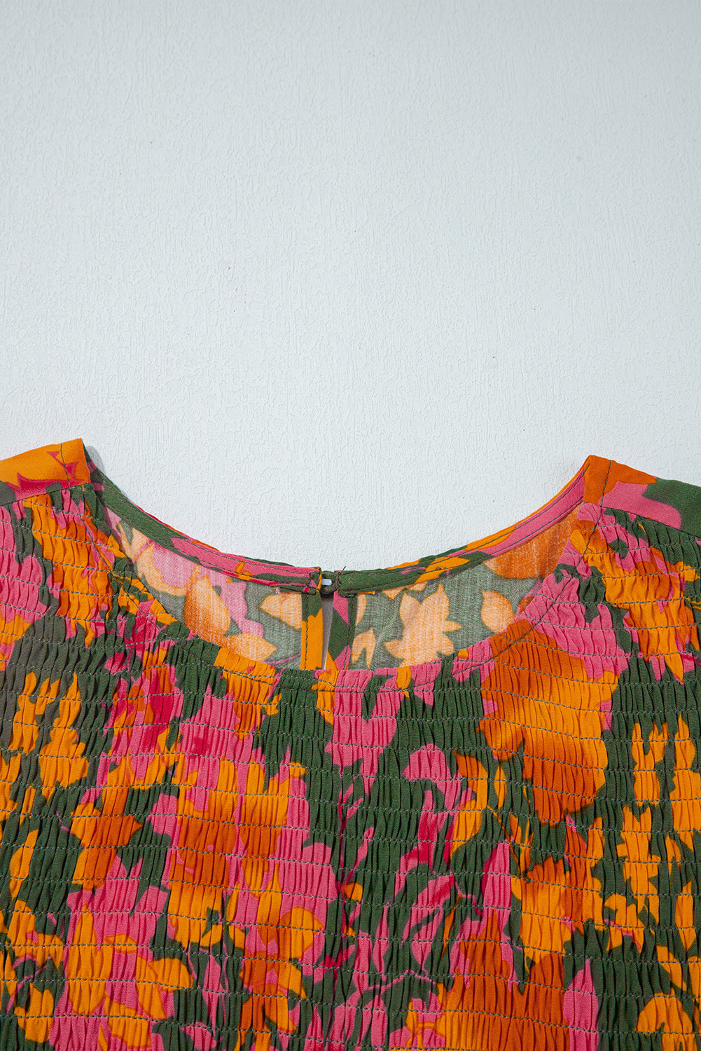 Ola Orange Floral Dress