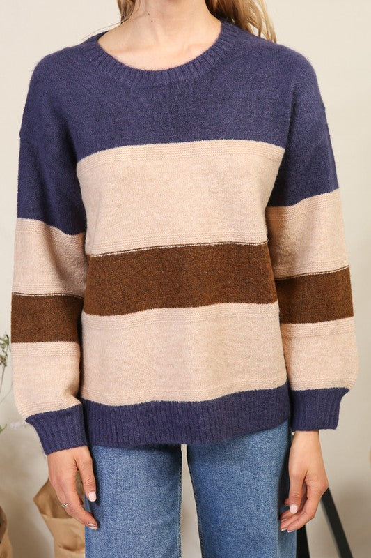 Zaylee Stripe Sweater