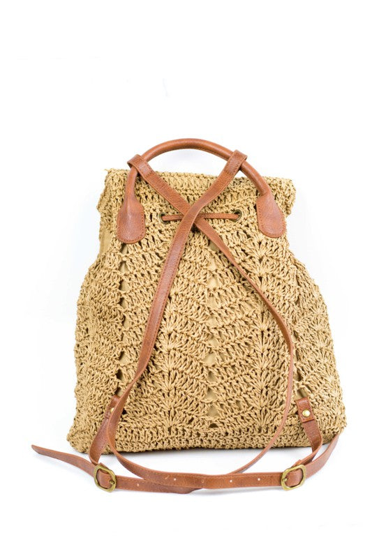 Straw Backpack