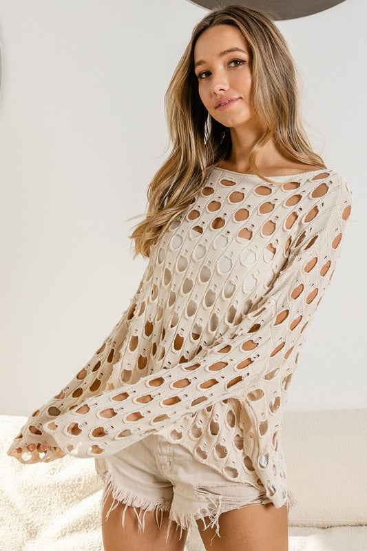 Hollow Out Top - SALE