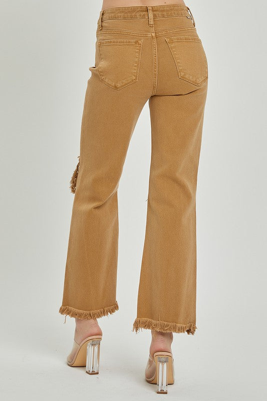 Milly Camel Straight Leg Jean - SALE