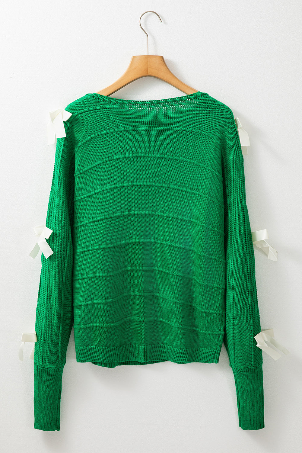 Green Bow Sweater