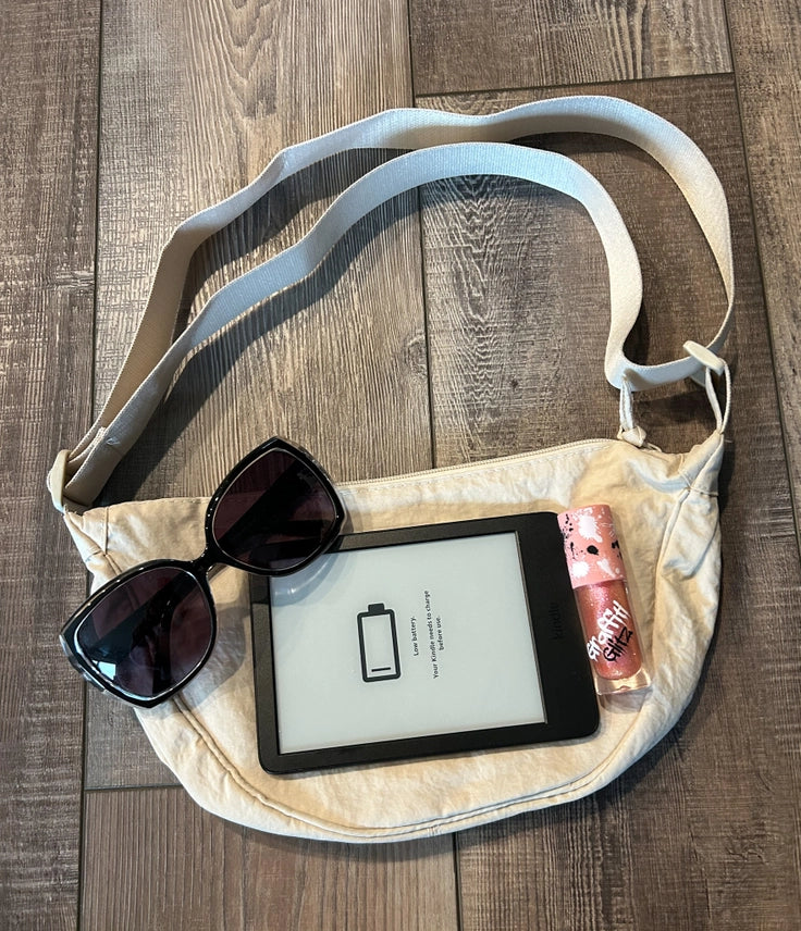 Nylon Crescent Crossbody