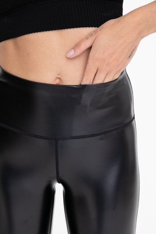 Leather Look Legging