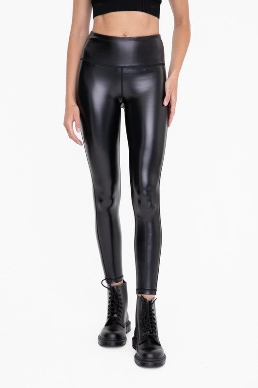 Leather Look Legging