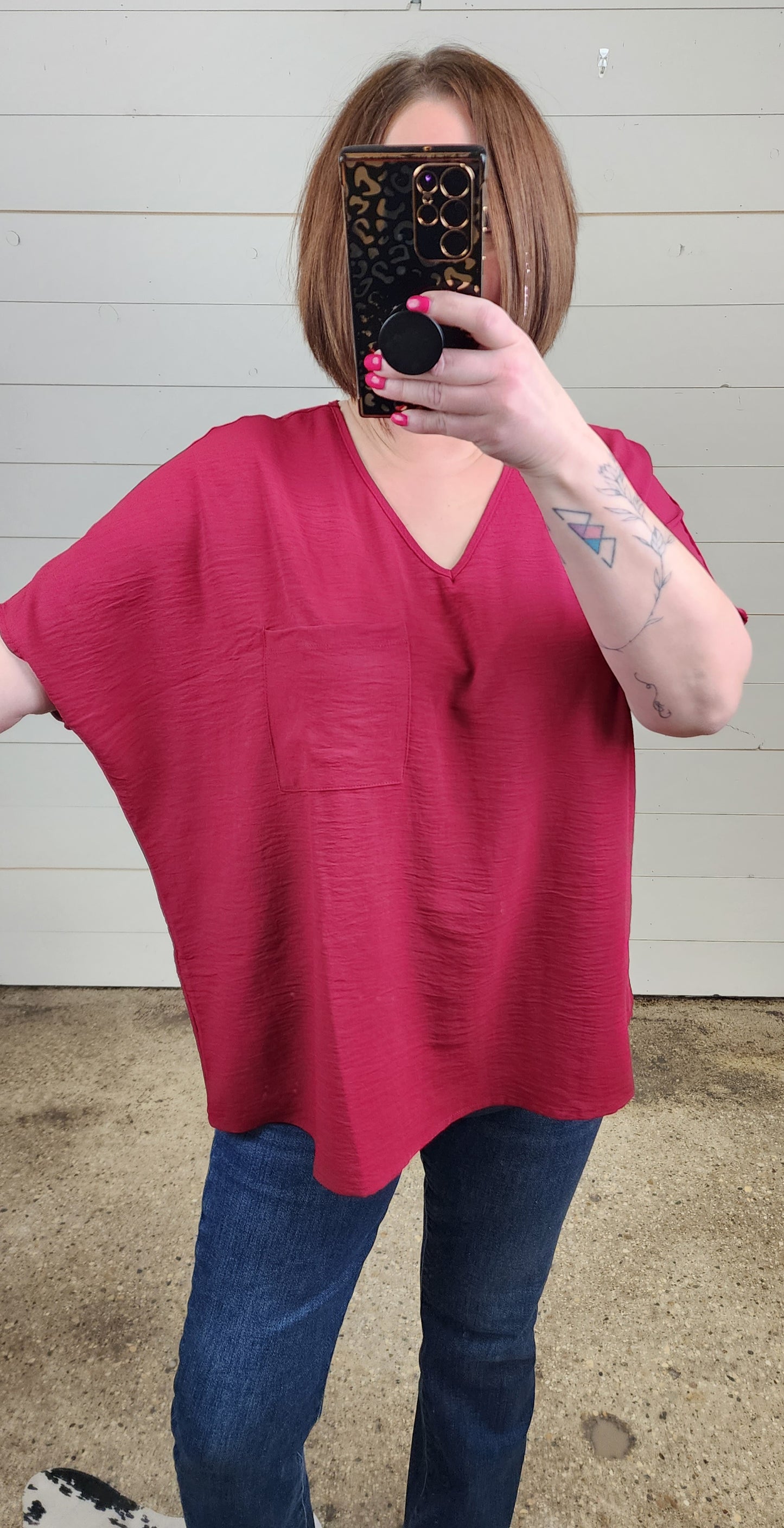 Dolman Flowy Top - SALE