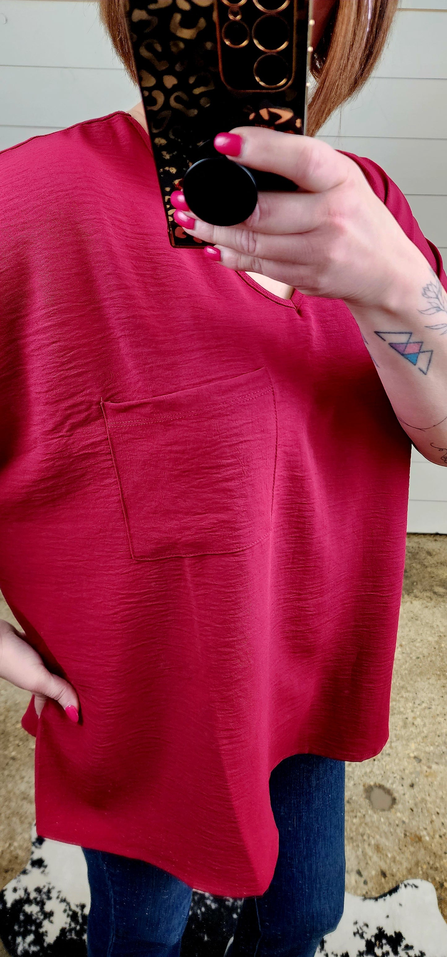 Dolman Flowy Top - SALE