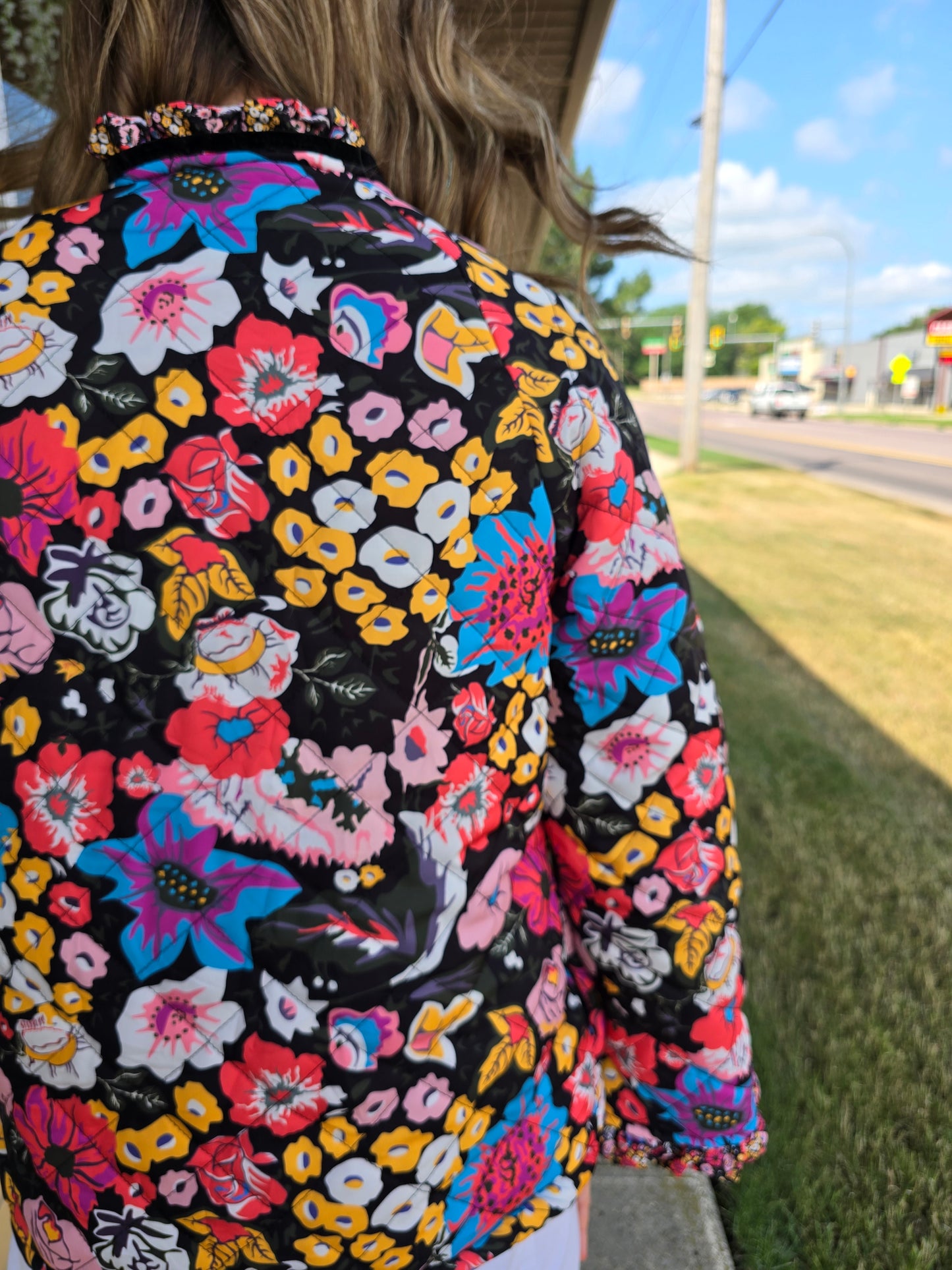 Floral Quilted Jacket
