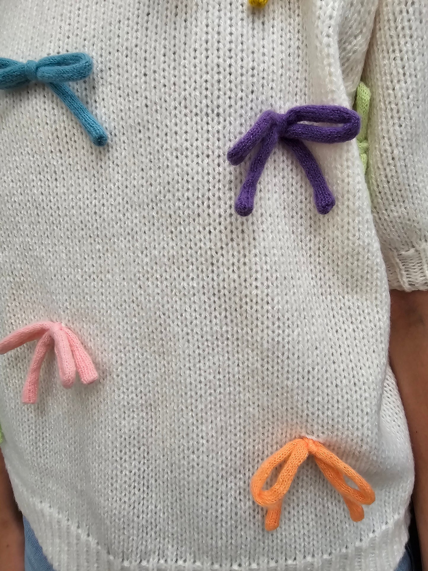 Bow Detail Sweater - SALE