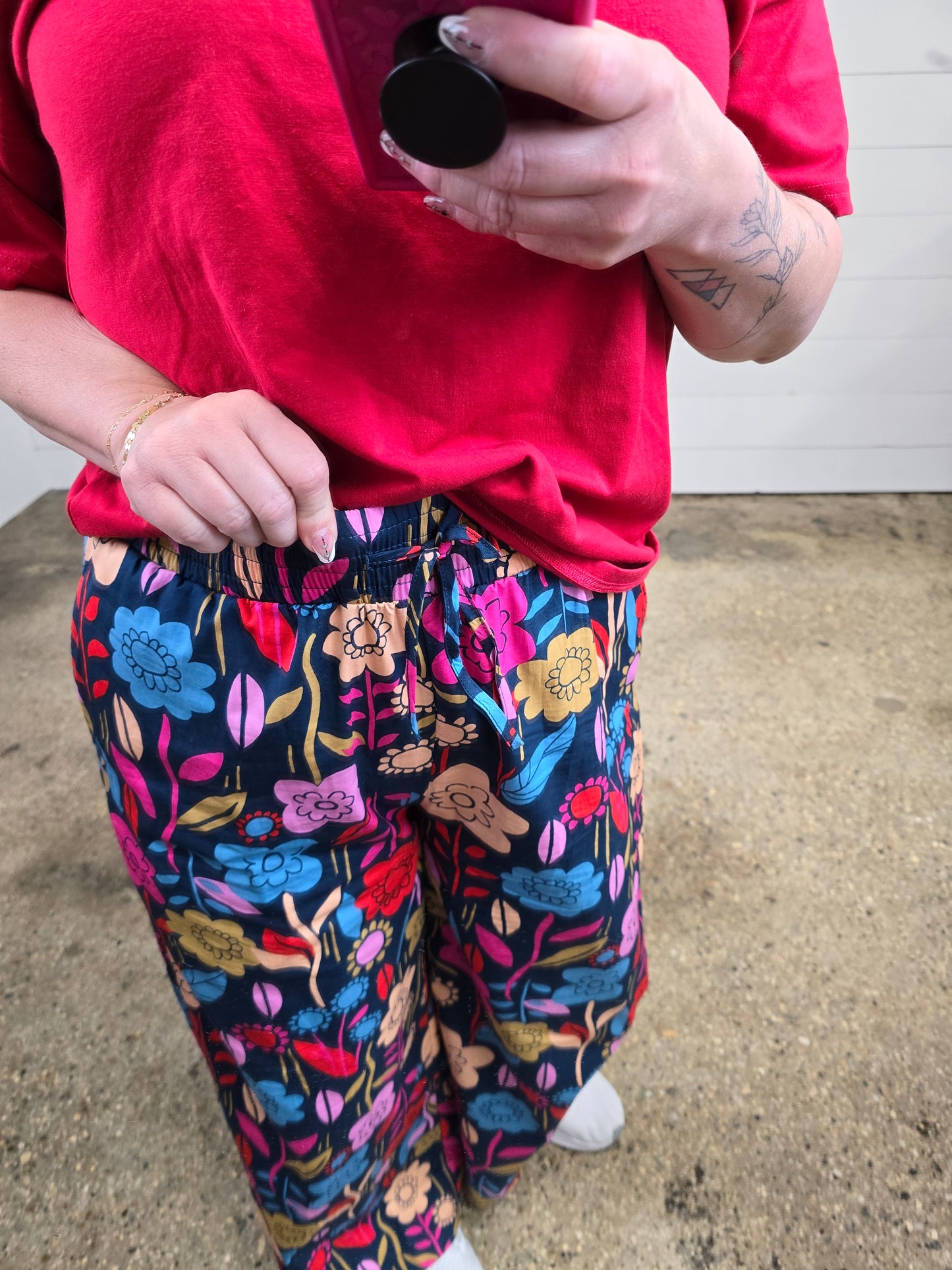 Floral Smocked Pant - SALE