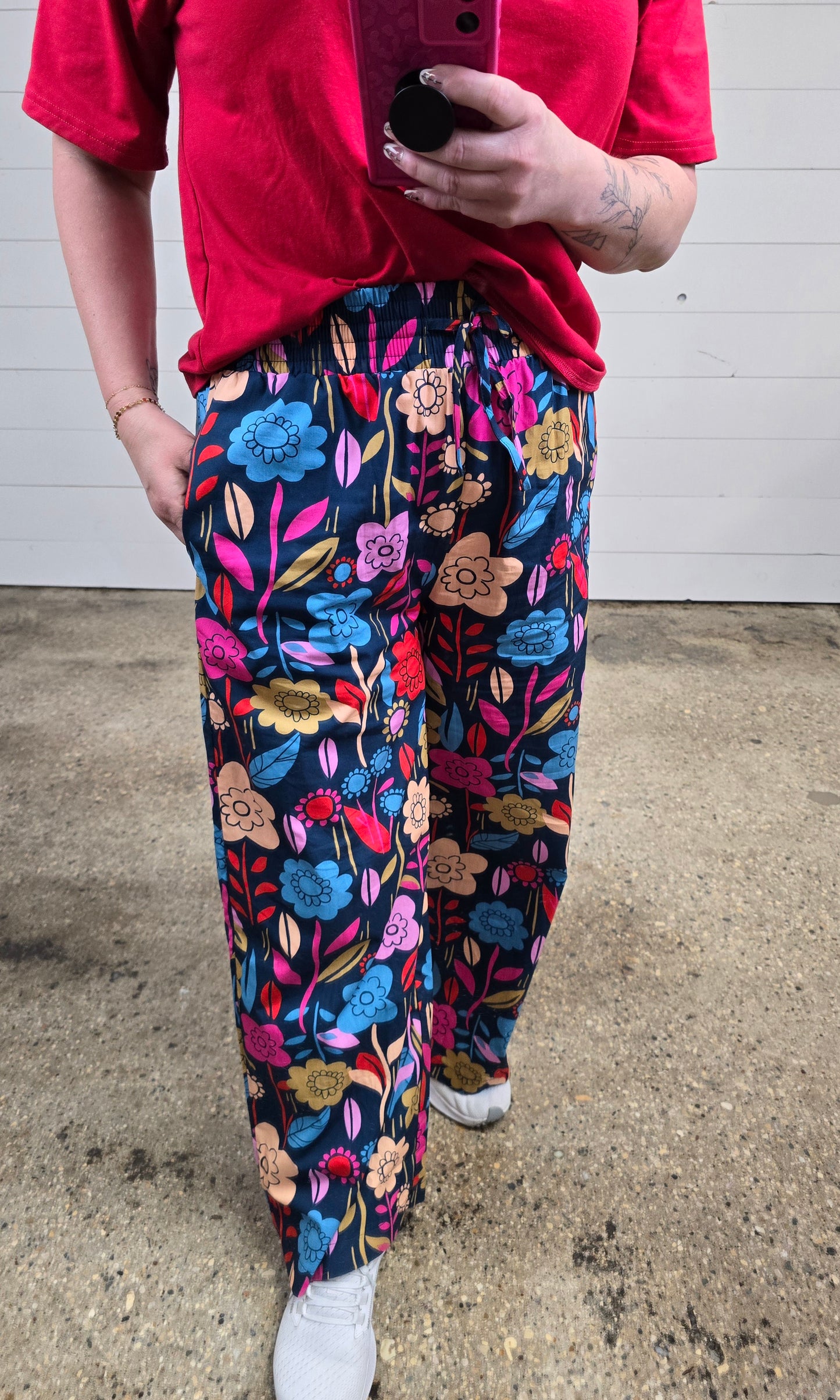 Floral Smocked Pant - SALE