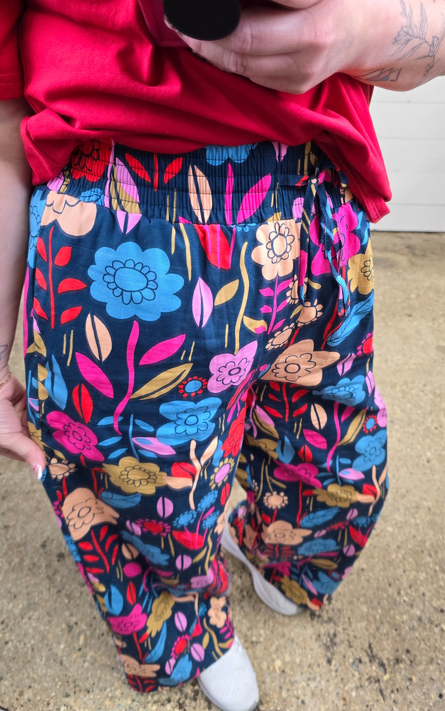 Floral Smocked Pant - SALE