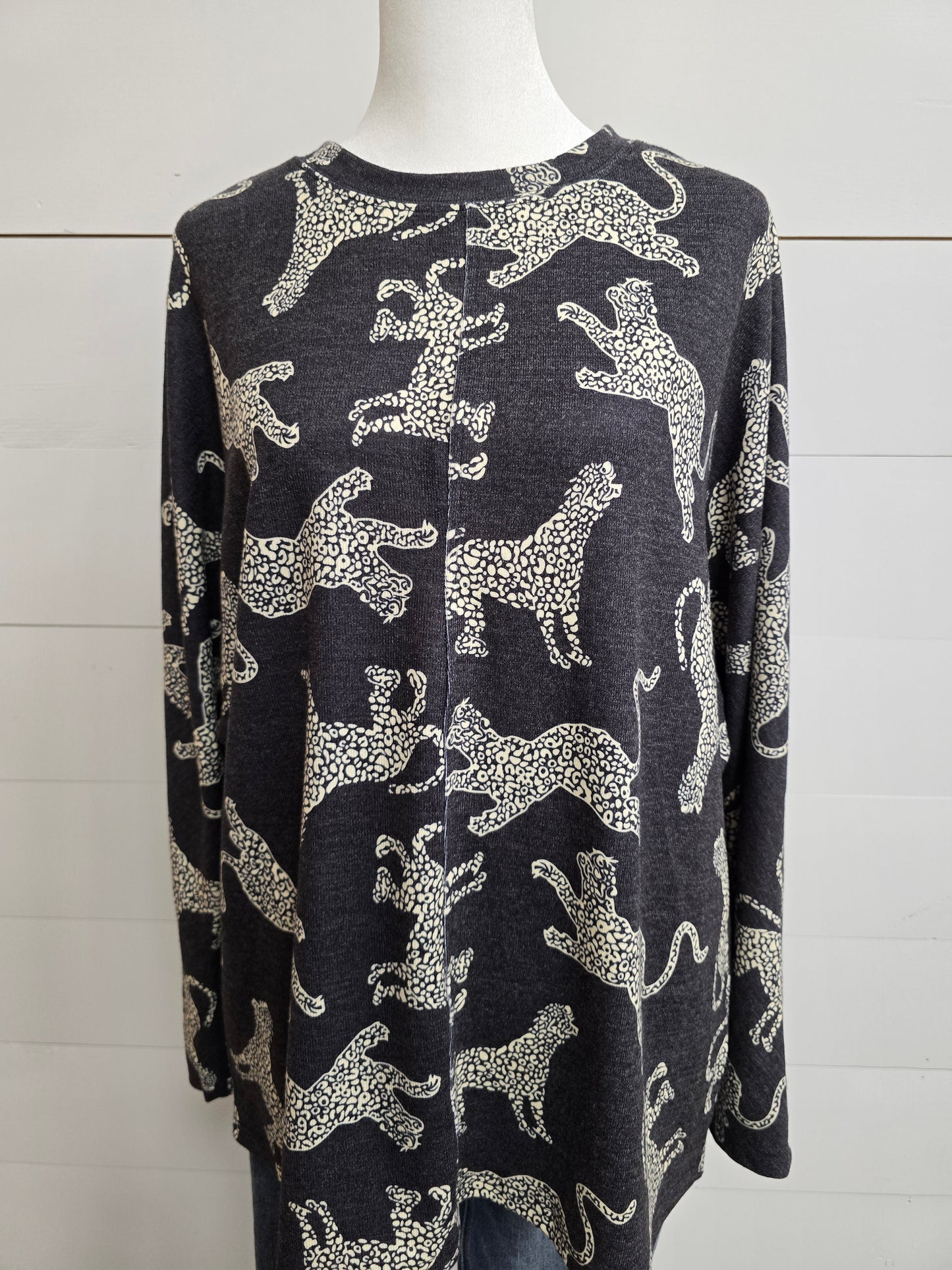 Cheetah Long Sleeve Top - sale