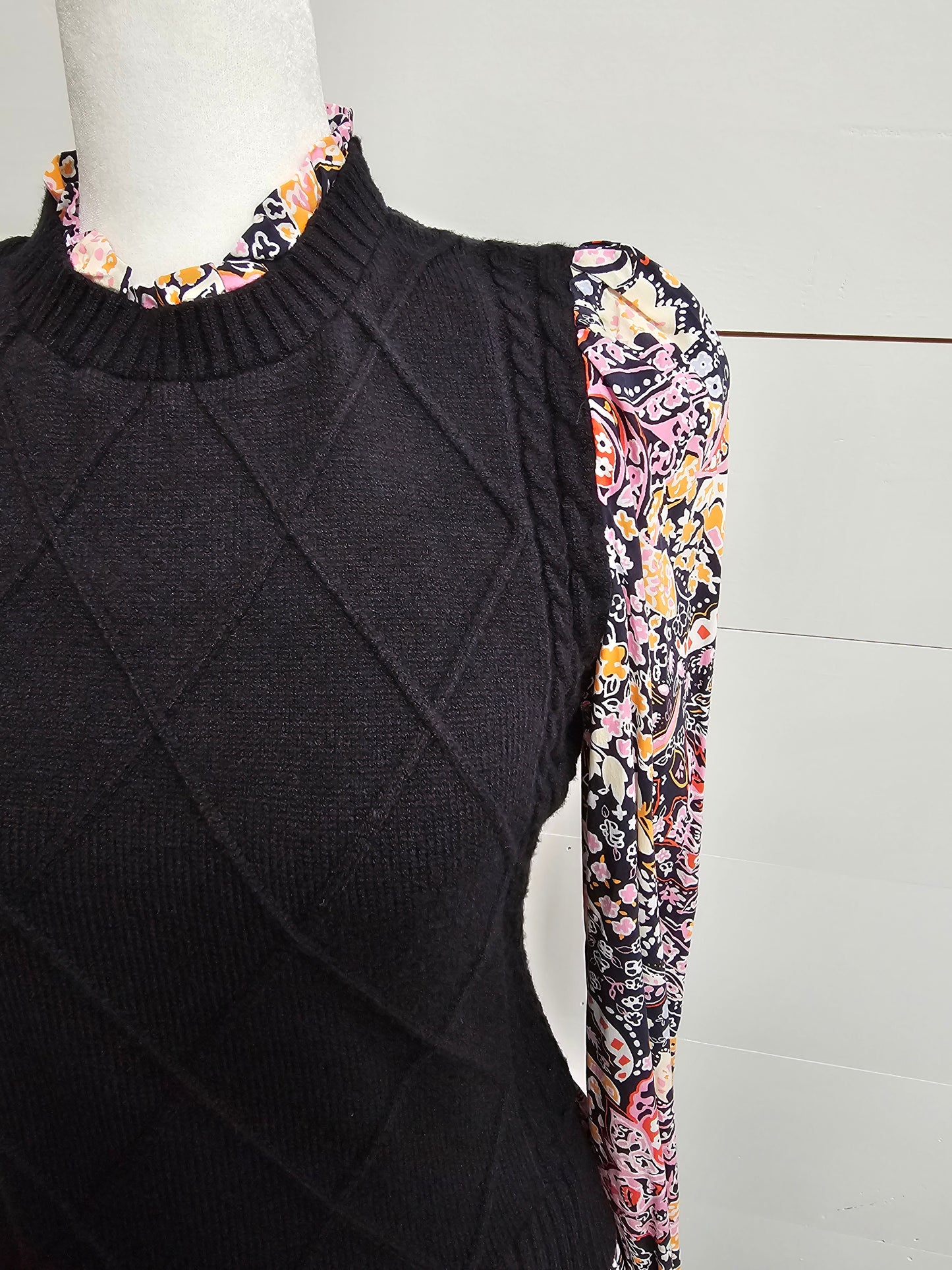 Peplum Floral Top - SALE