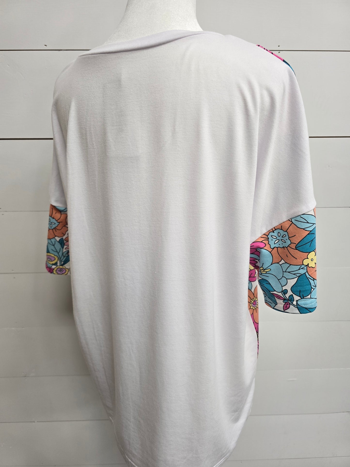 Floral Patchwork Top - sale