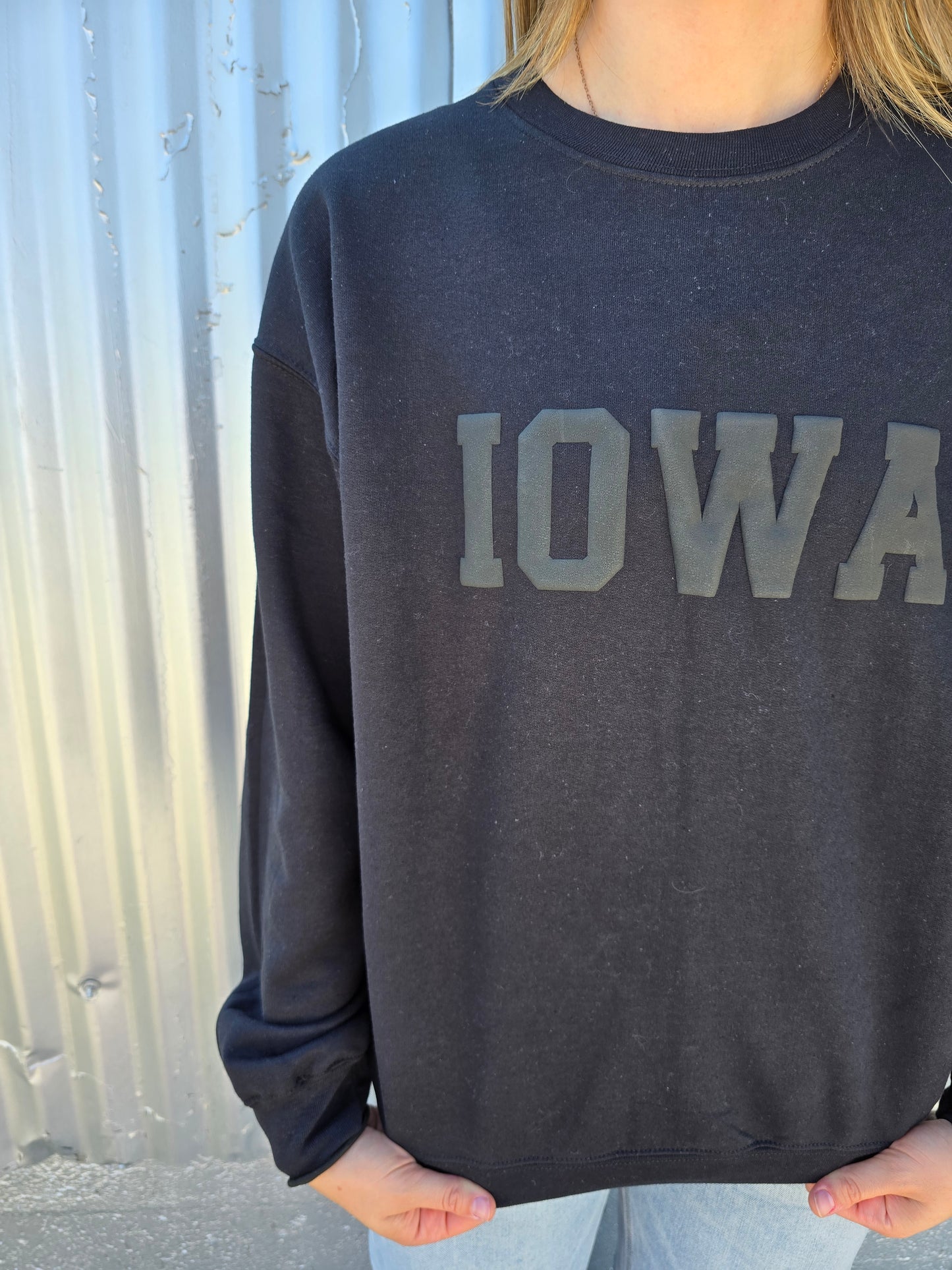 Iowa Puff Crewneck