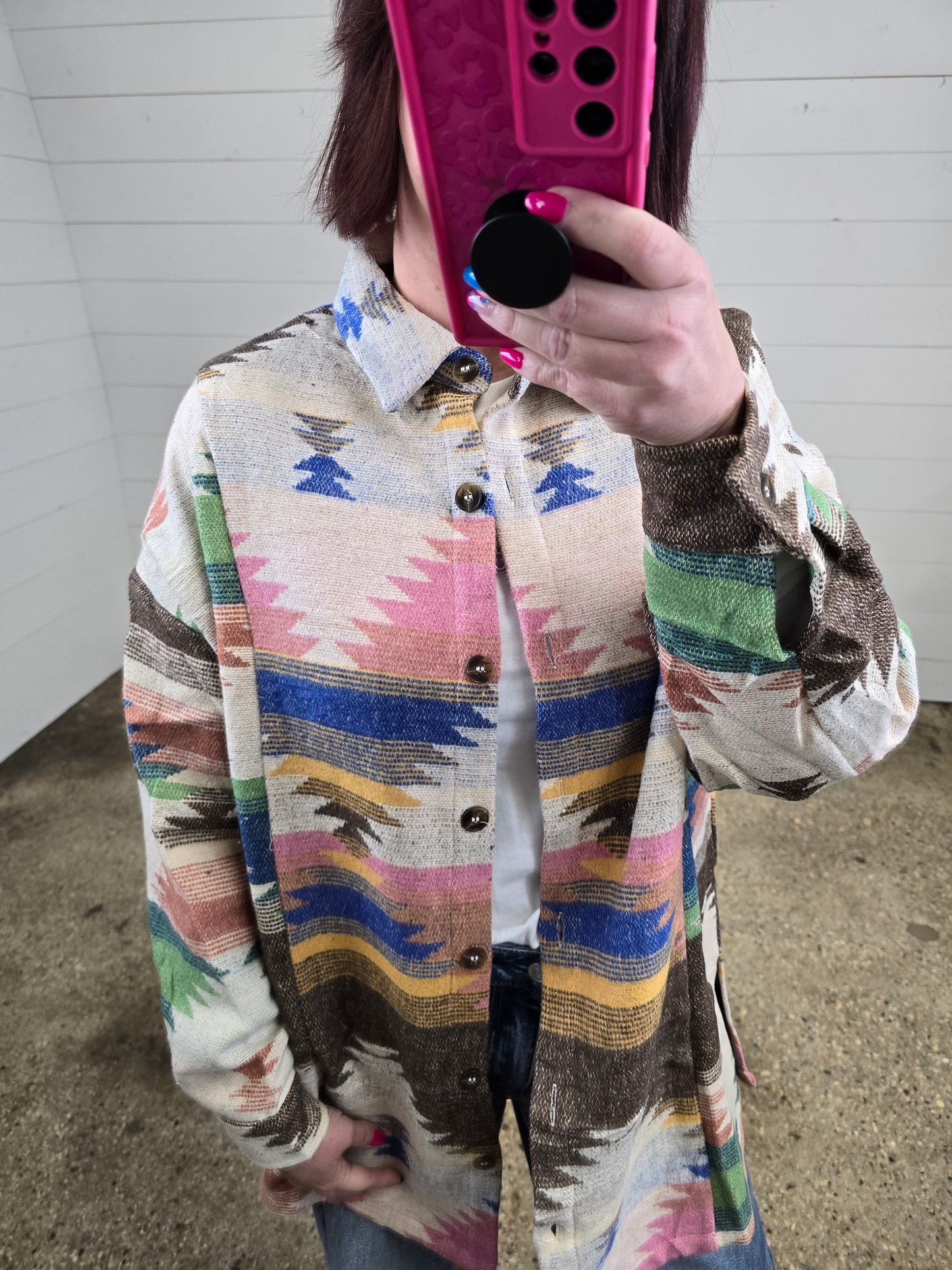 Aztec Shacket