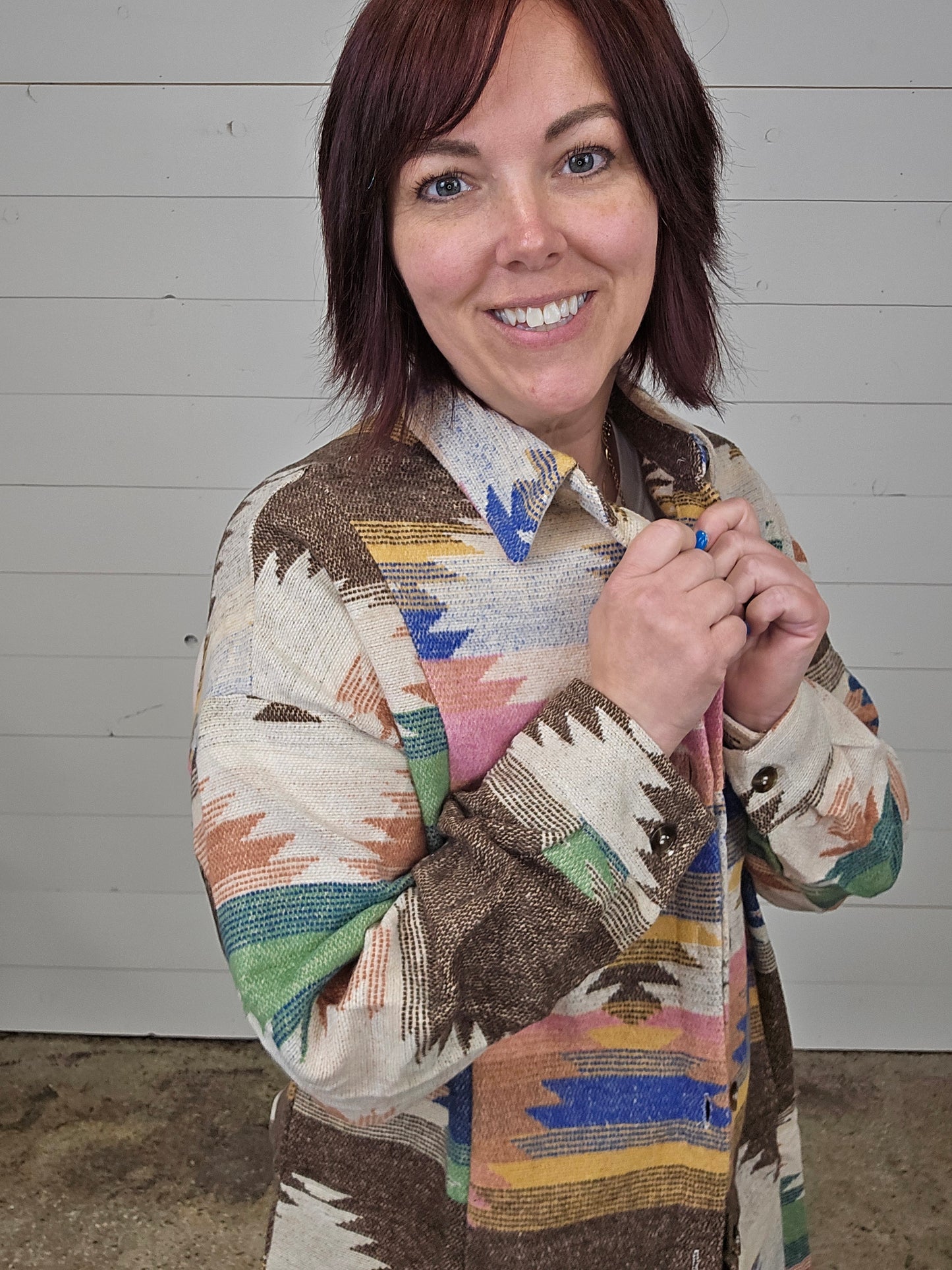 Aztec Shacket