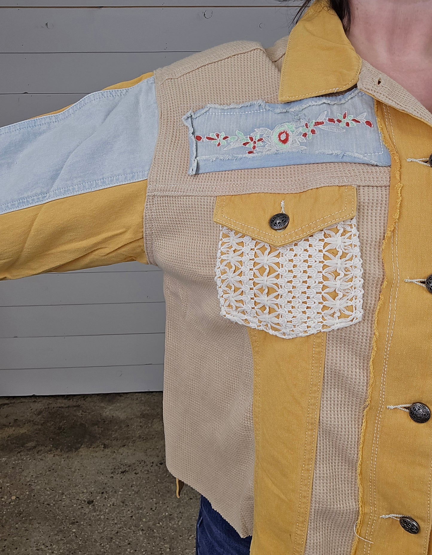 Yellow Twill Jacket