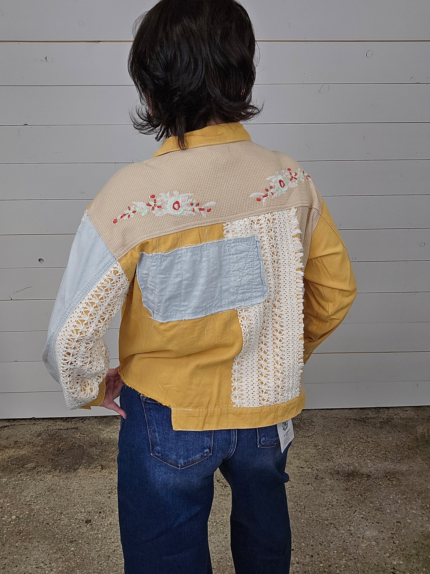 Yellow Twill Jacket