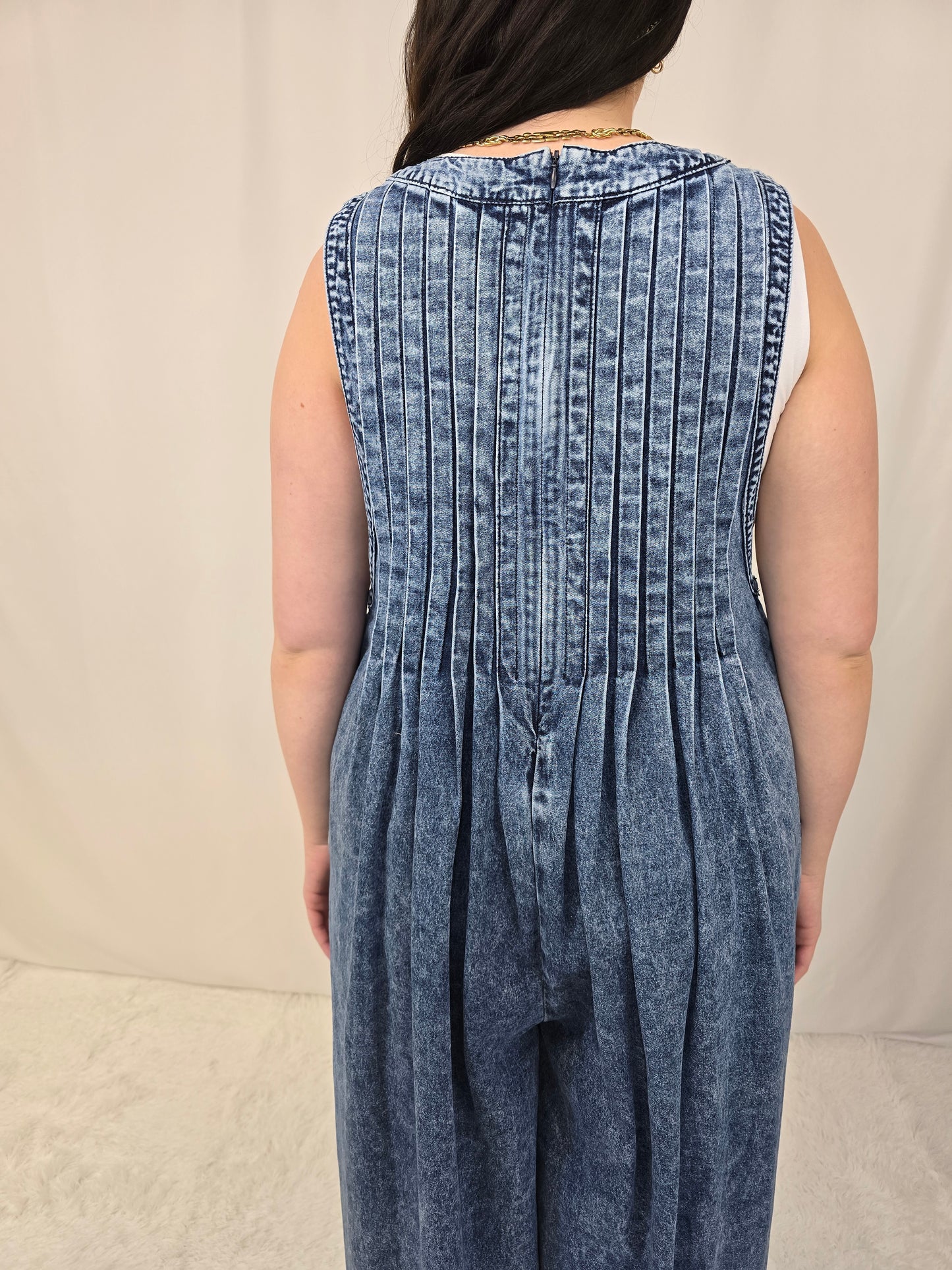 Pintuck Jumpsuit