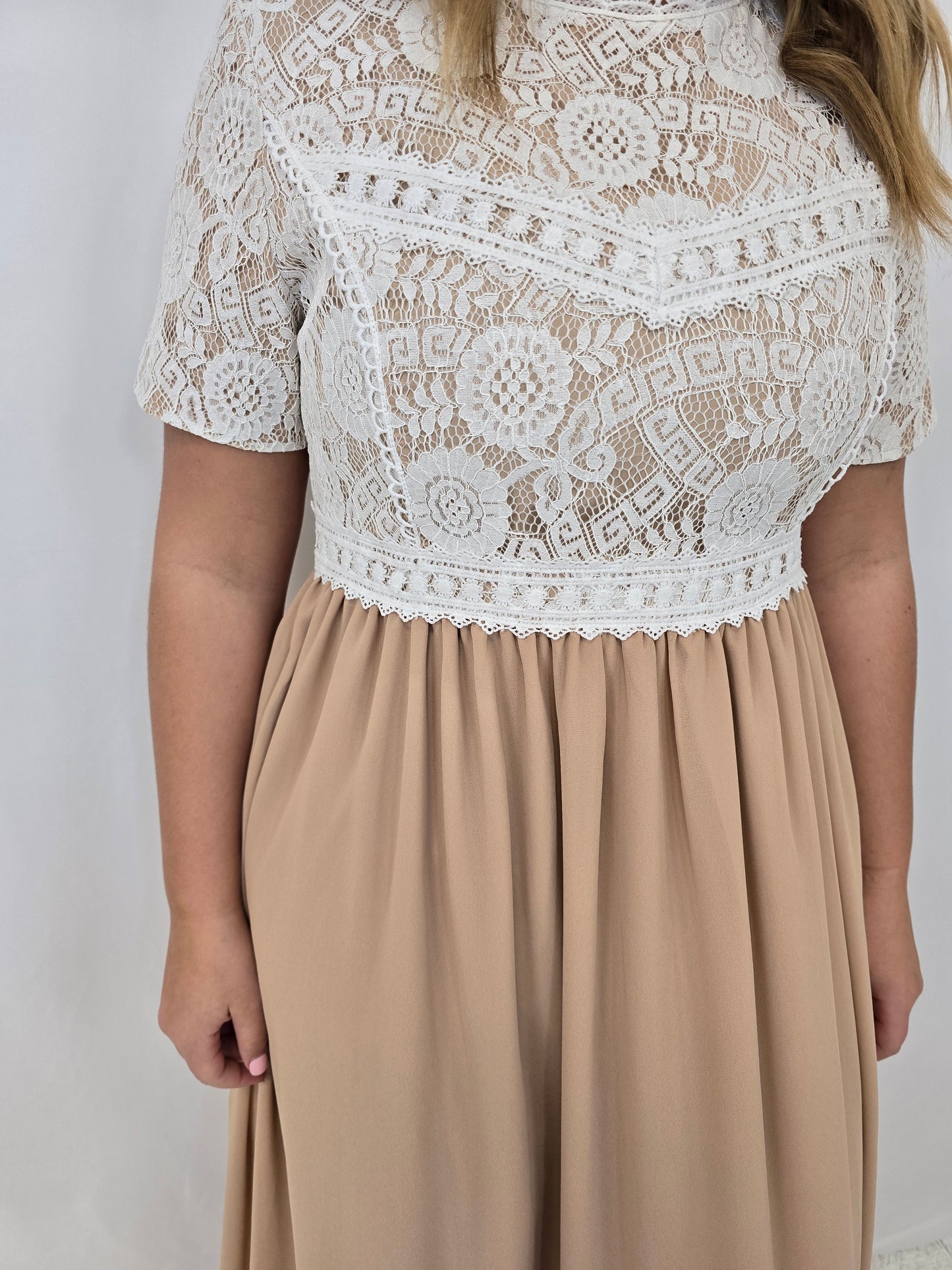 Lace Chiffon Dress