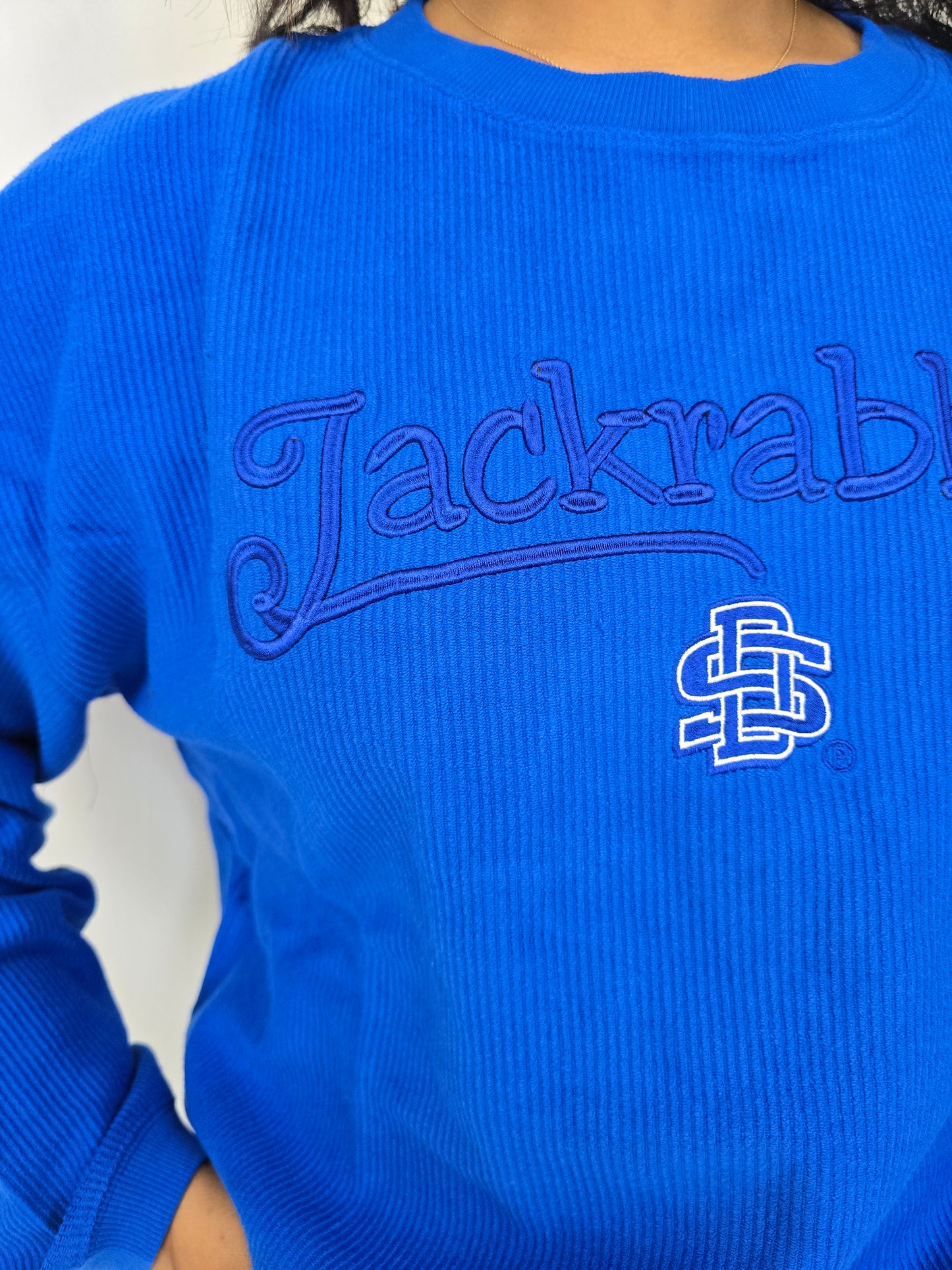 SDSU Corded Crewneck