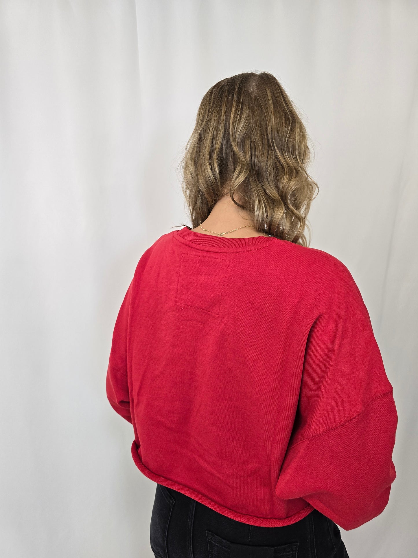 Coyotes Crop Crewneck