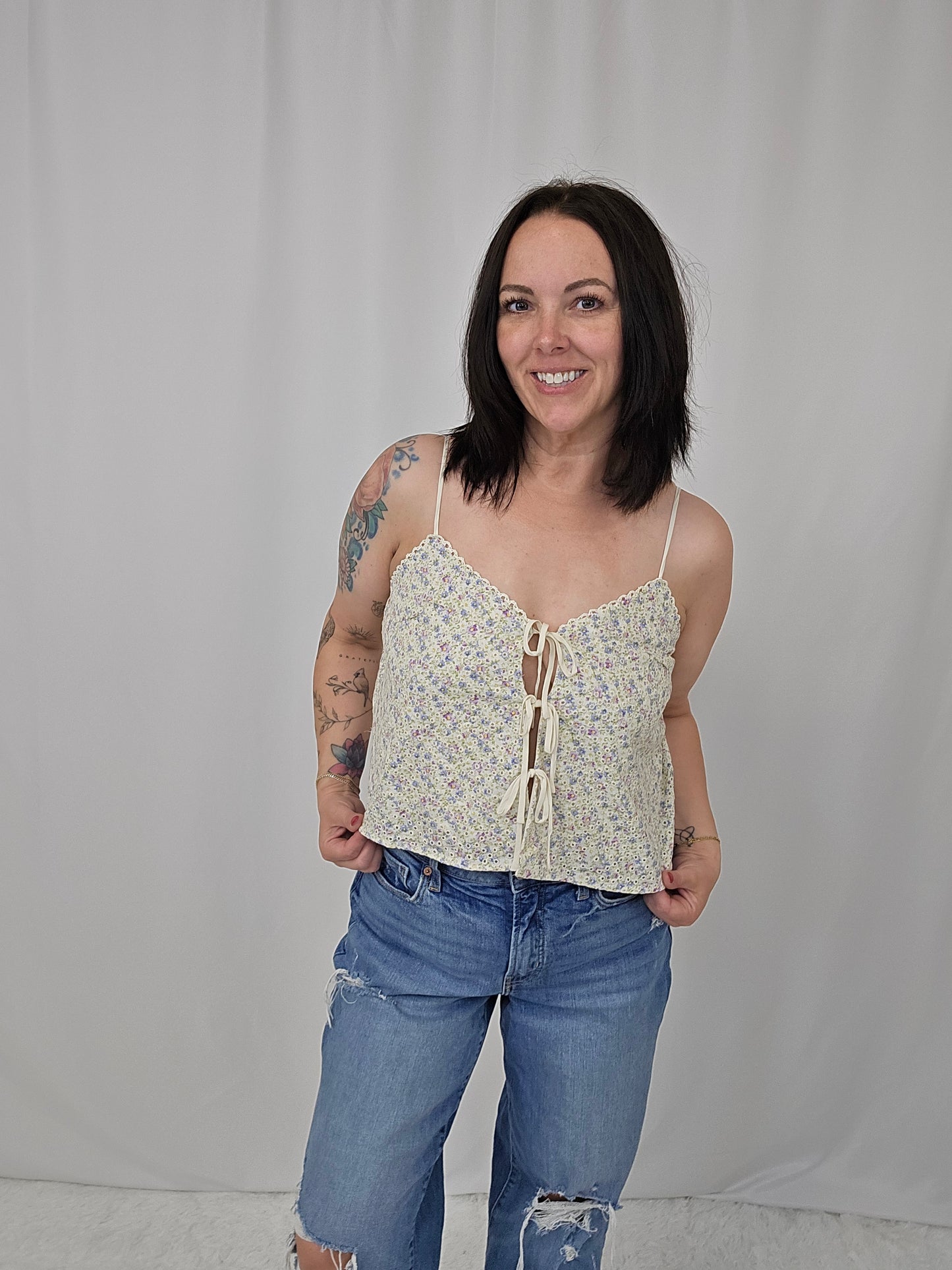 Farah Floral Tank