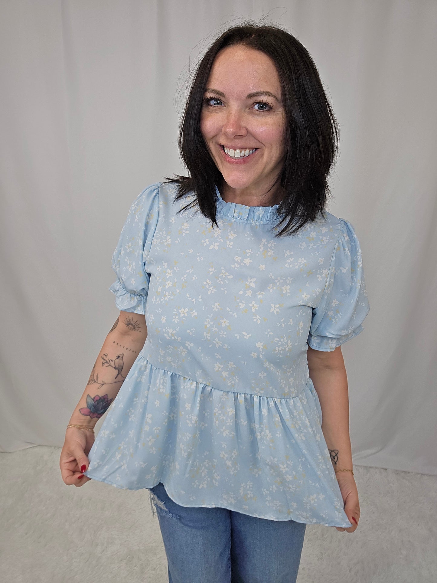 Frankie Flare Blouse - SALE