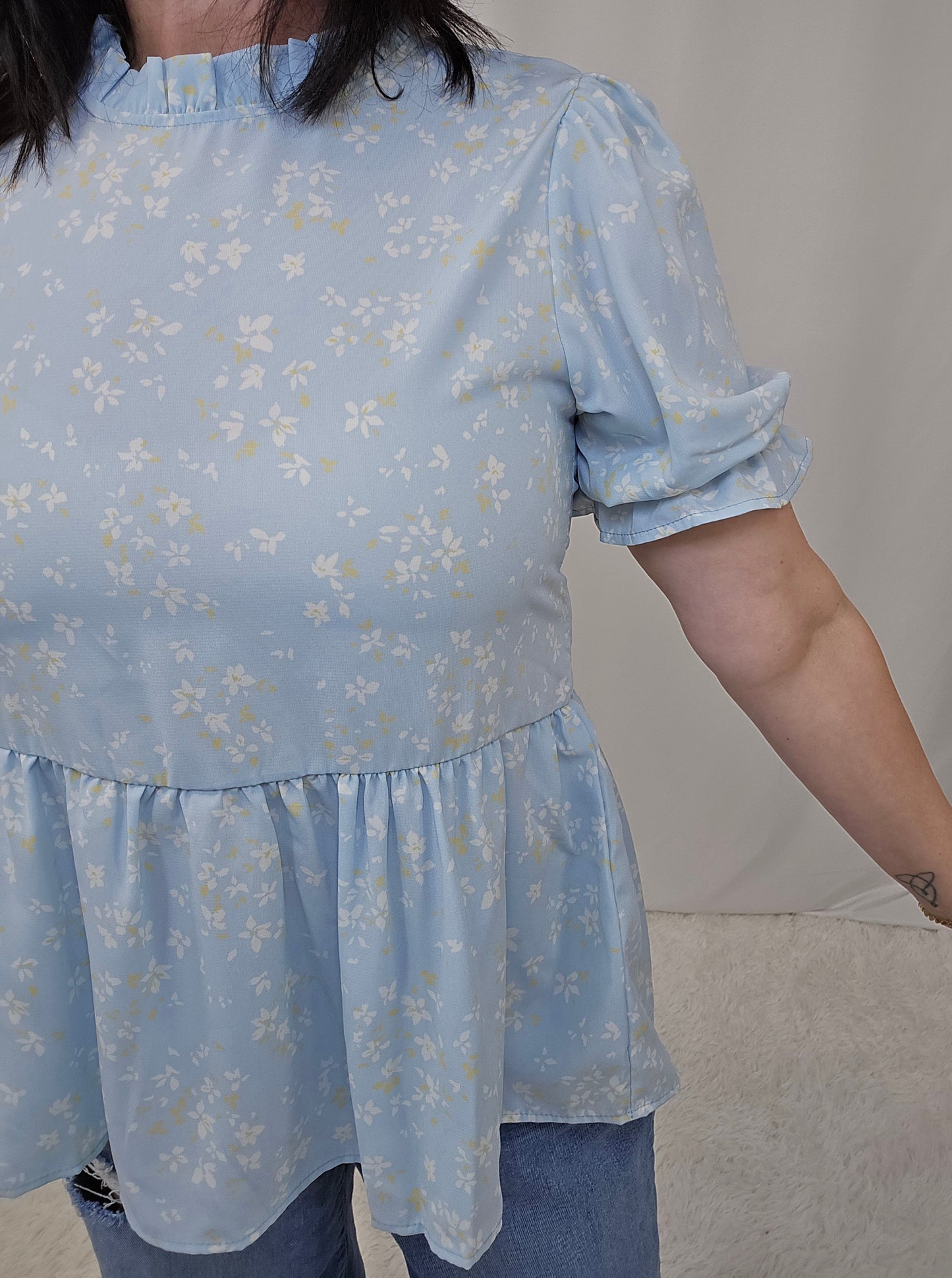 Frankie Flare Blouse - SALE