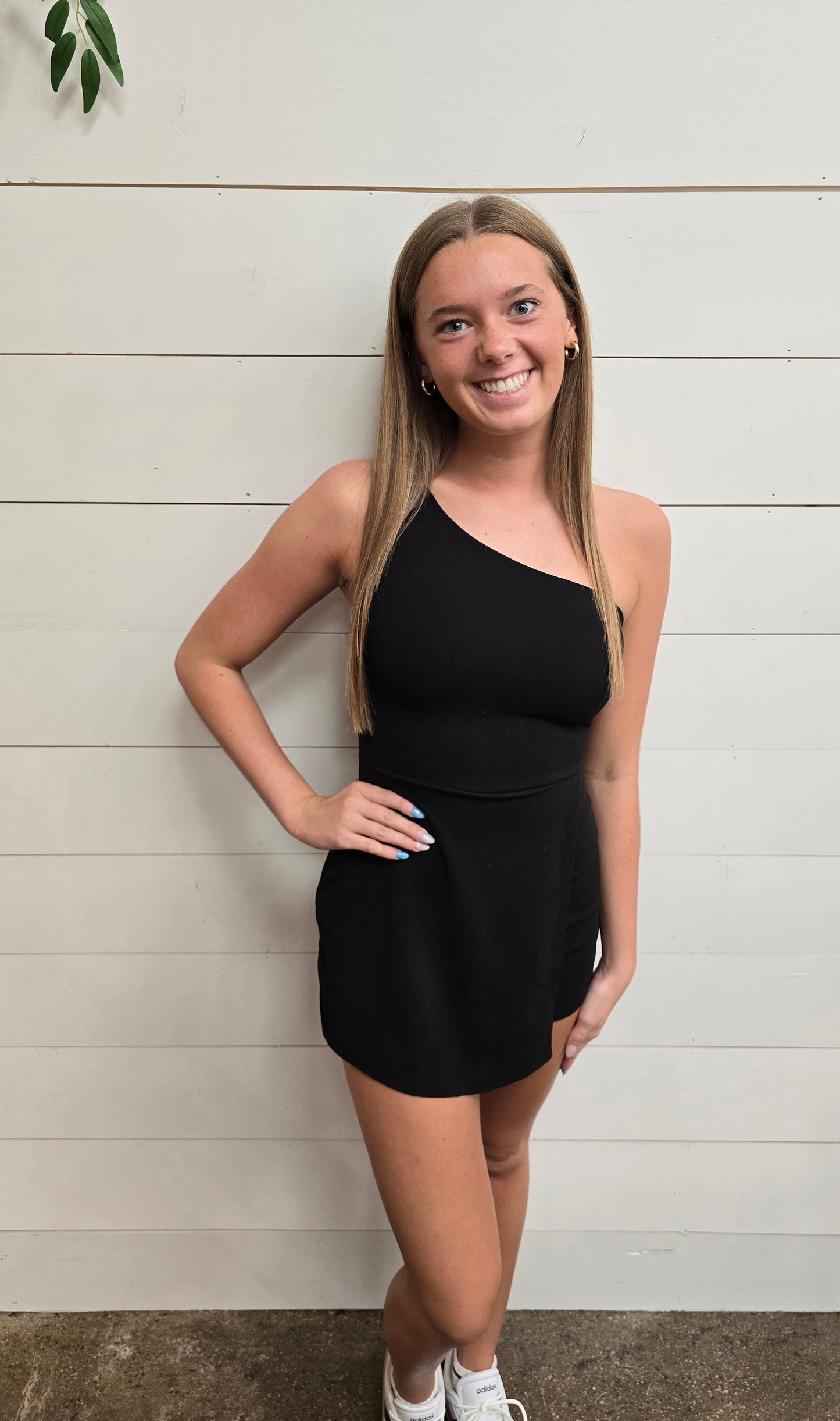 One Shoulder Romper