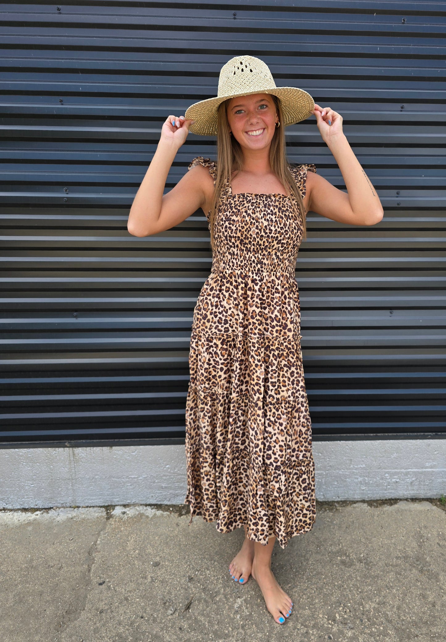 Lucy Leopard Dress