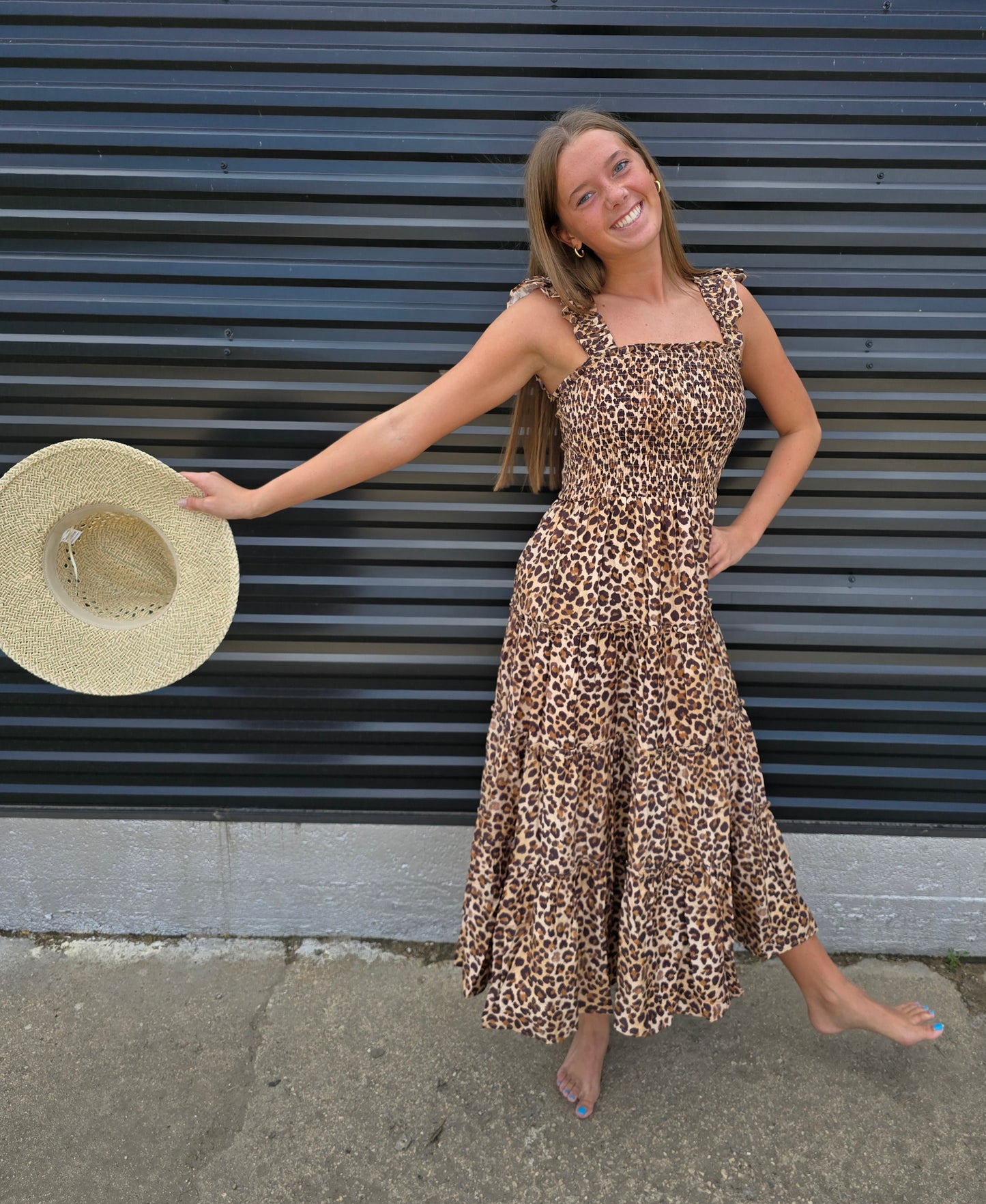 Lucy Leopard Dress