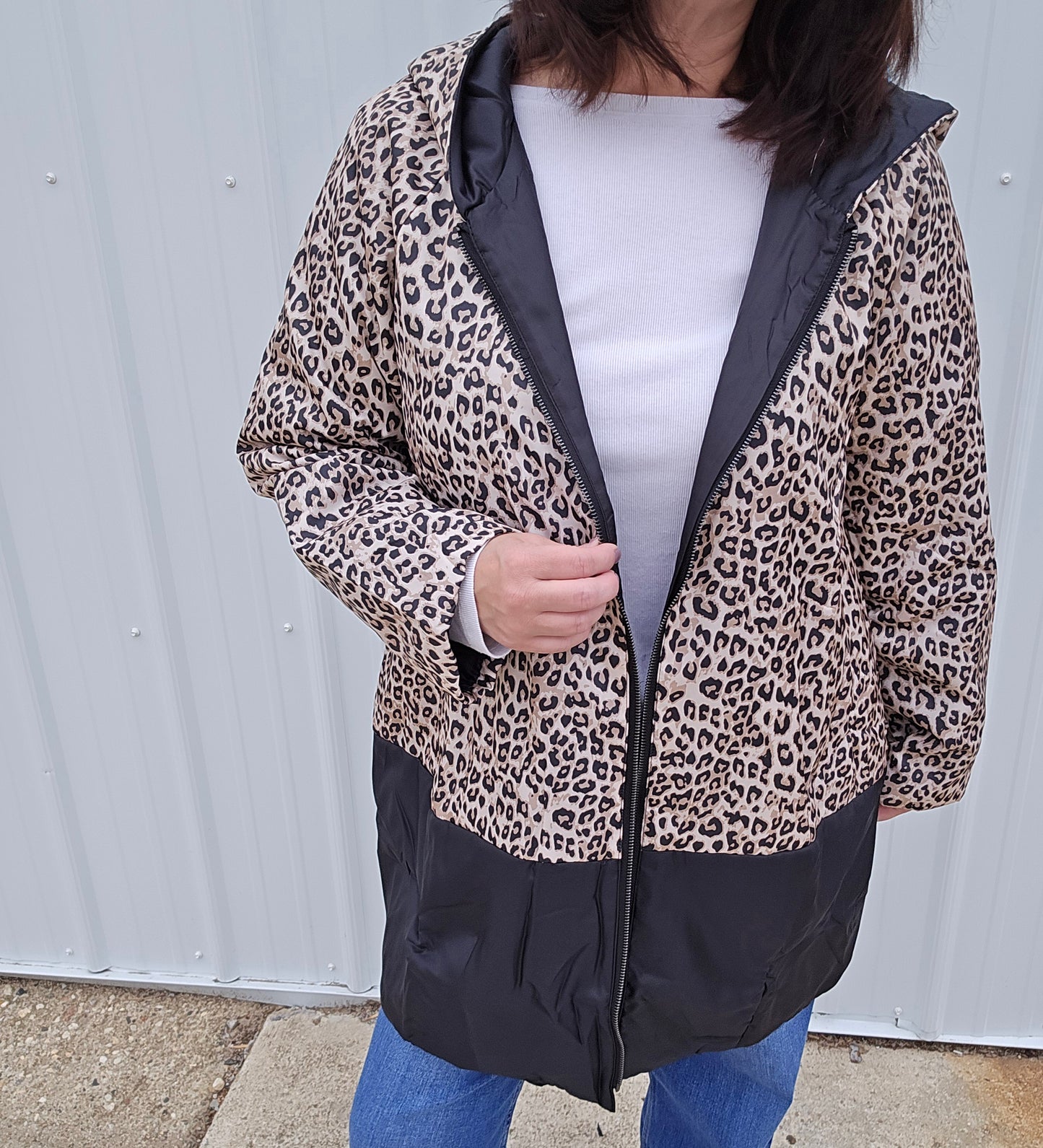 London Leopard Jacket