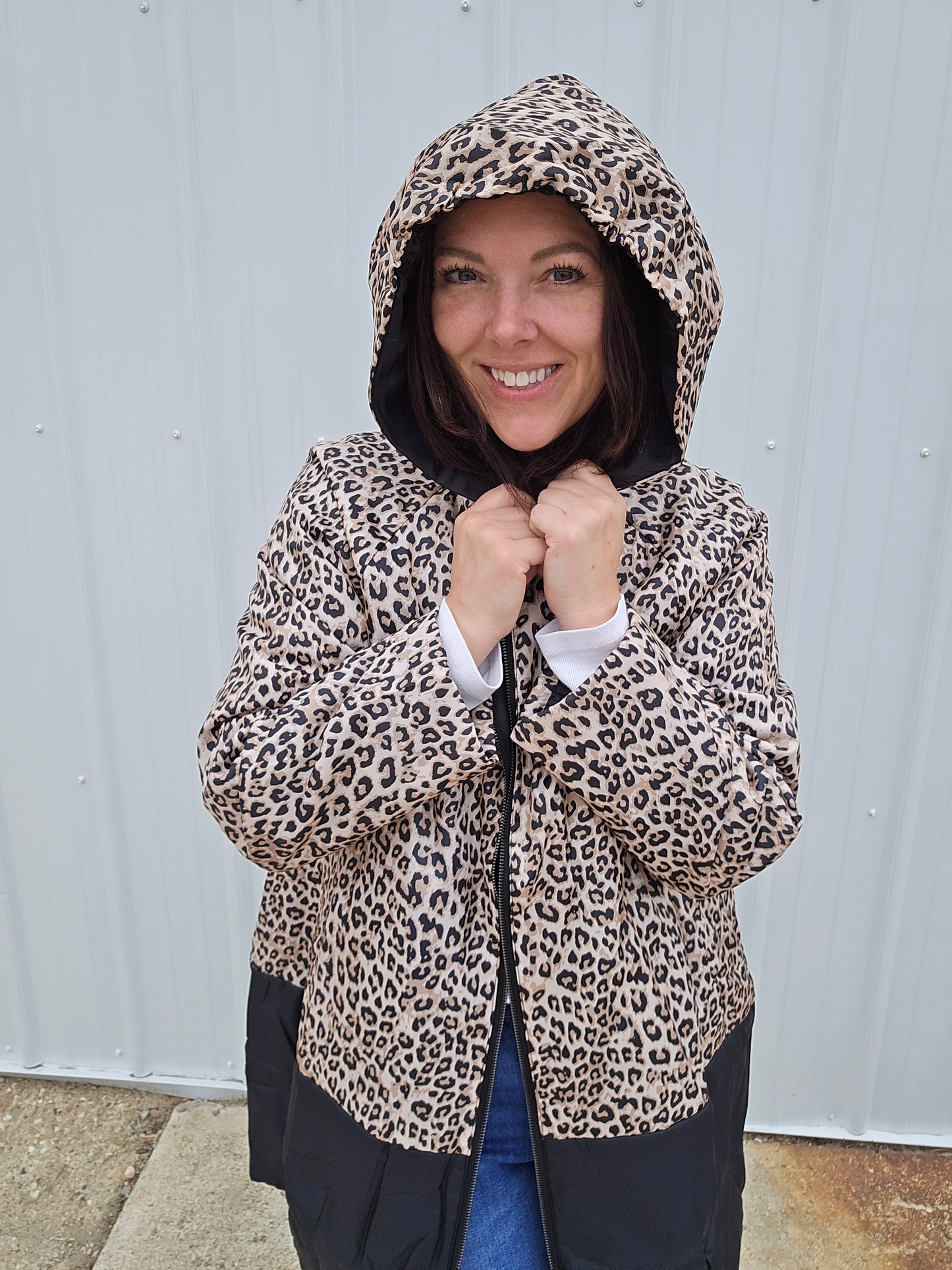London Leopard Jacket