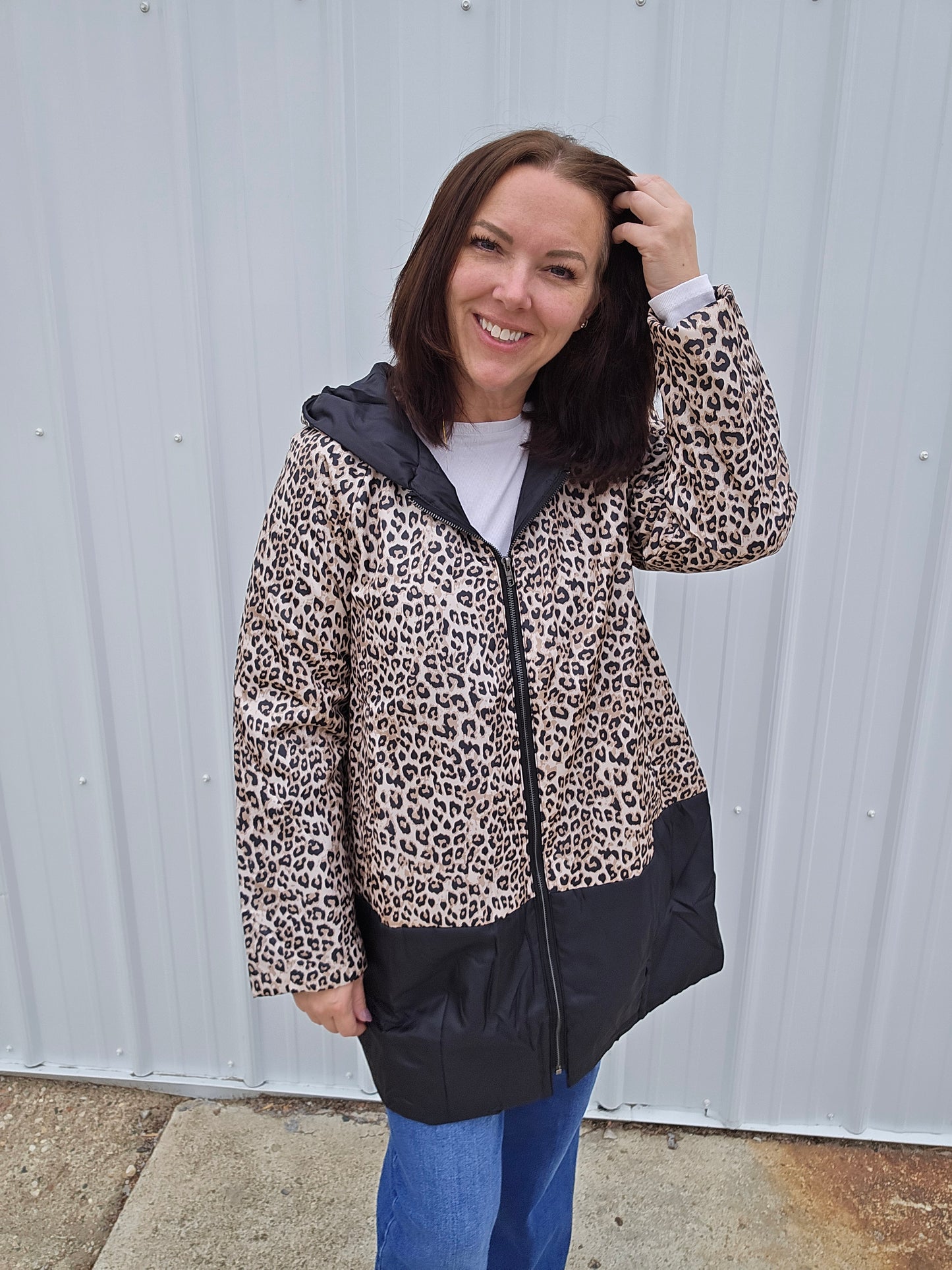 London Leopard Jacket