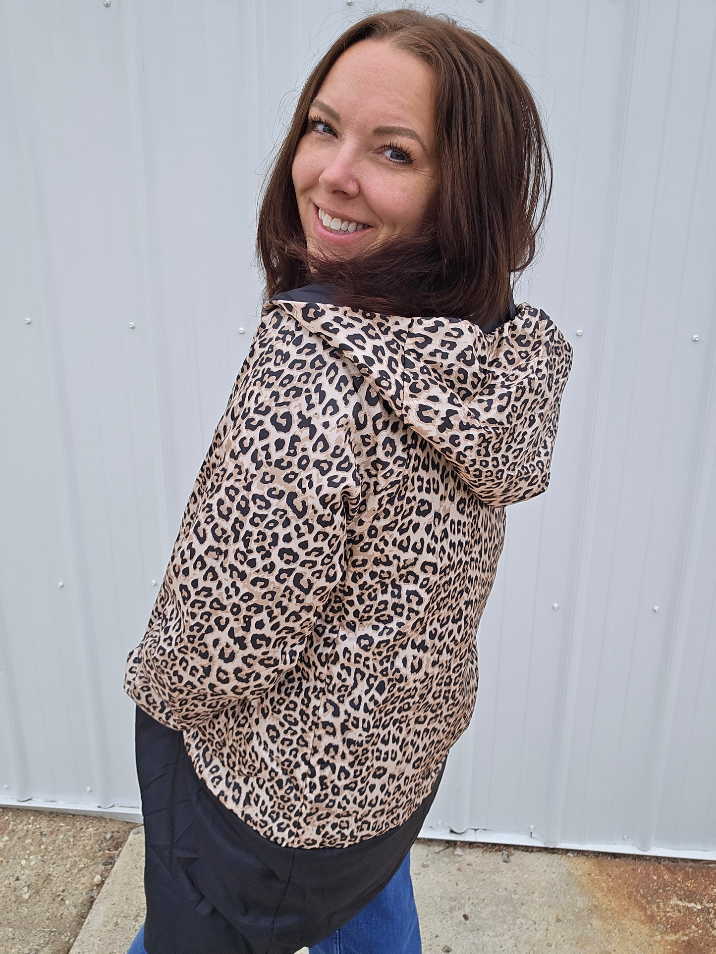 London Leopard Jacket