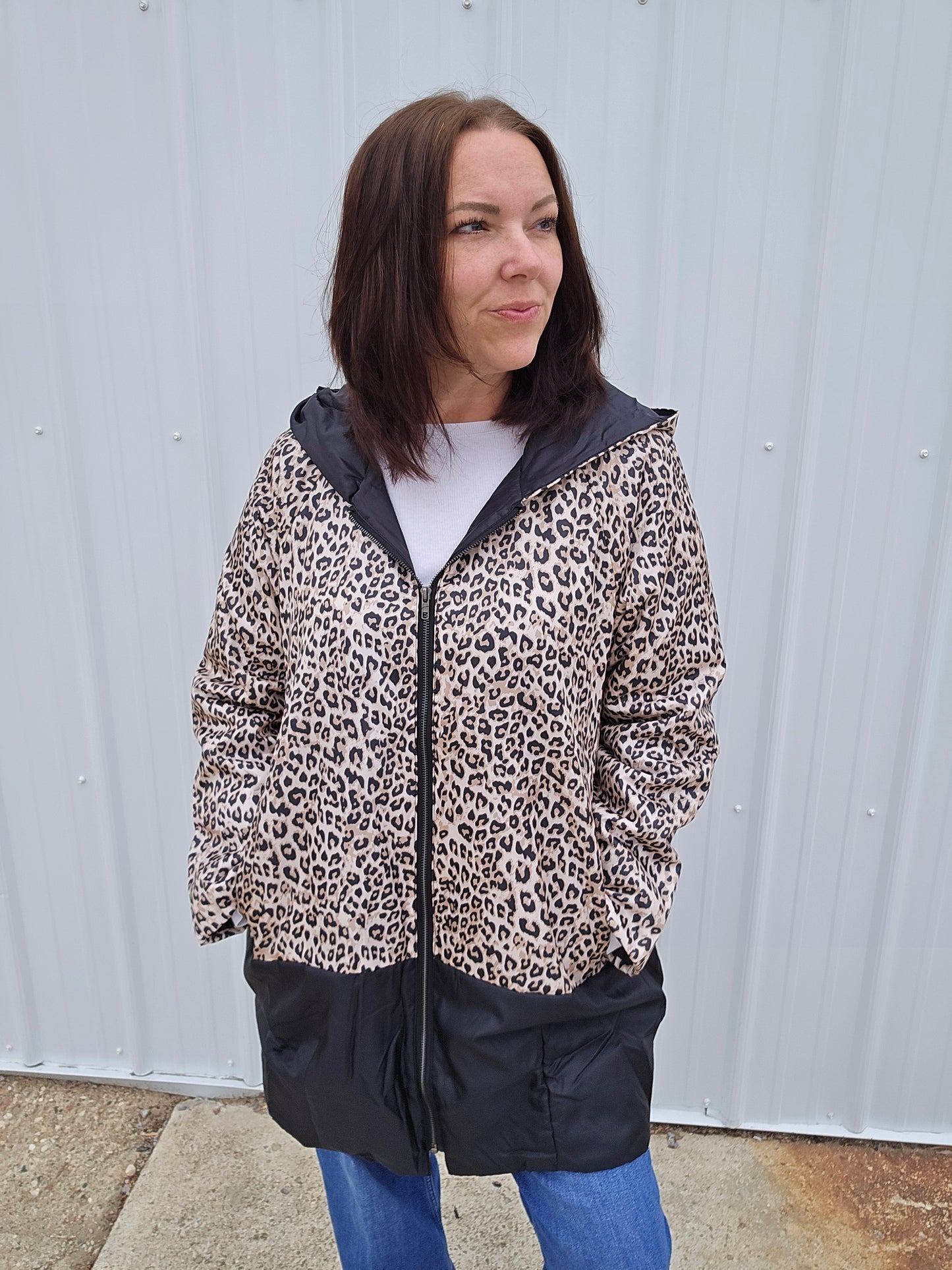 London Leopard Jacket