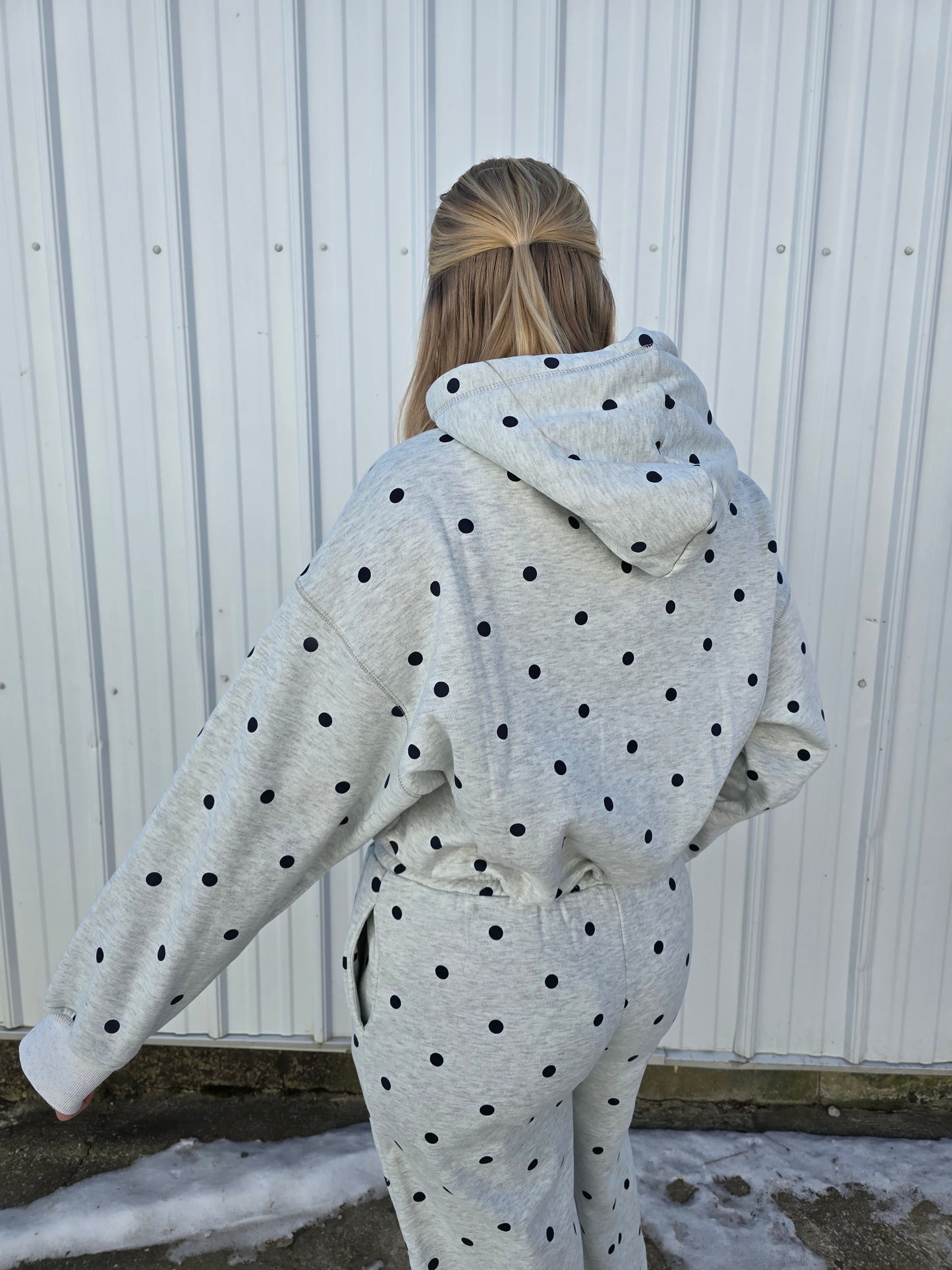 Polka Hoodie