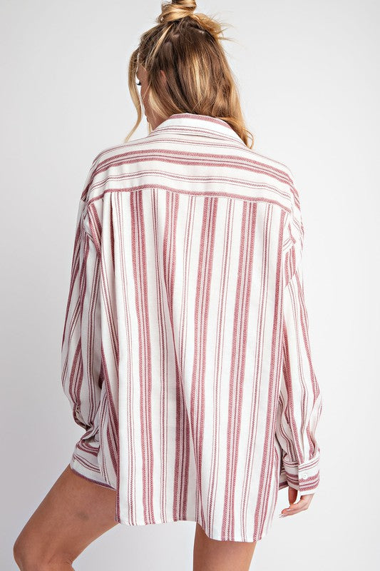 Giselle Stripe Blouse