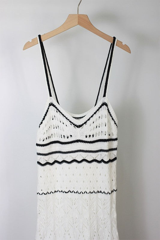 Daisy Hollow Out Dress - SALE