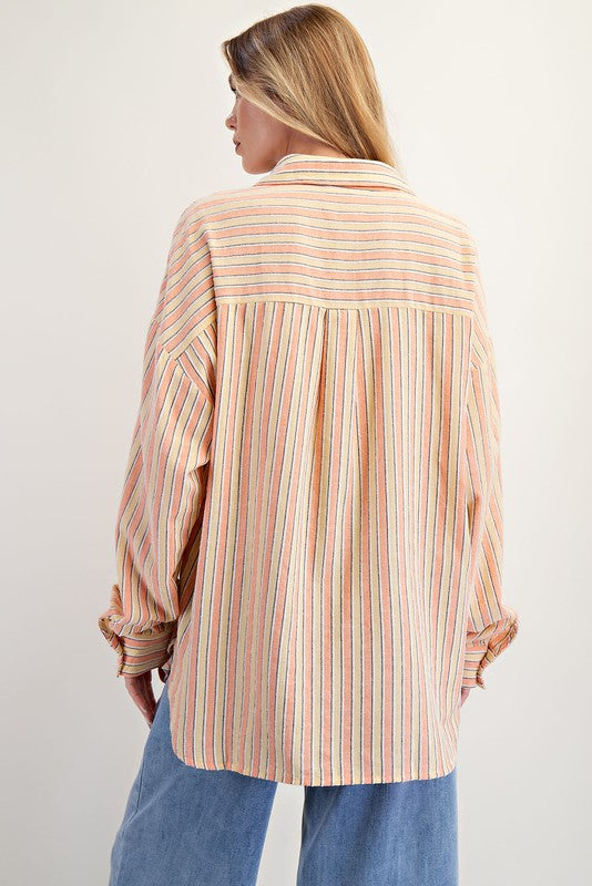 Octavia Stripe Blouse - SALE