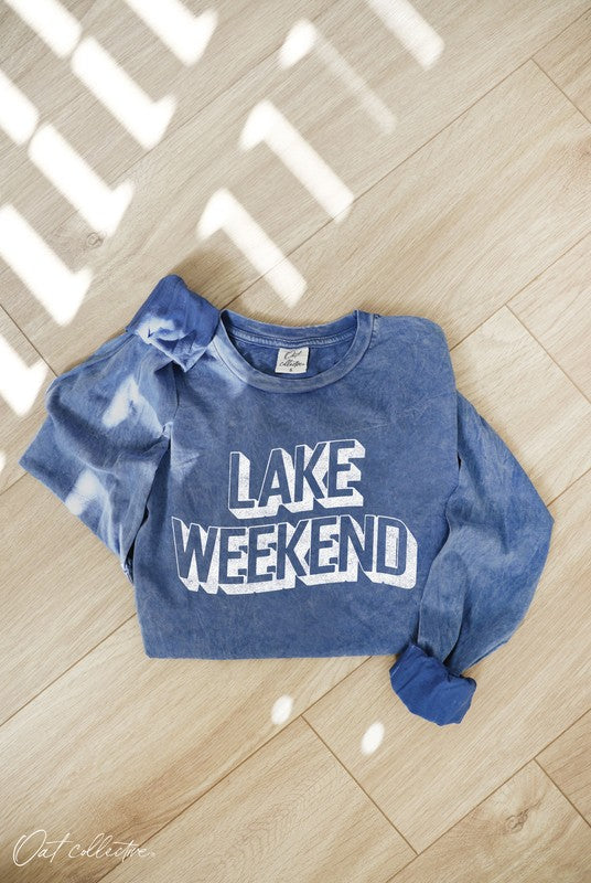 Lake Weekend Long Sleeve Tee