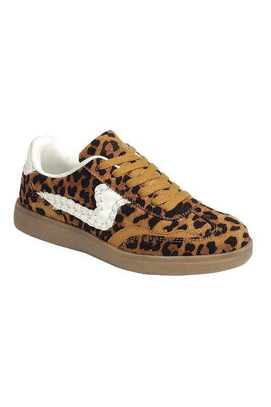 Lila Leopard Sneaker