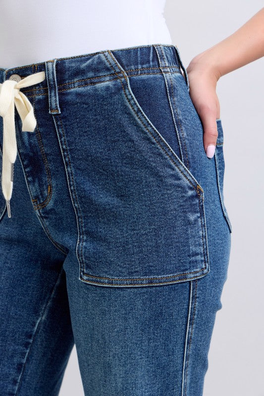 Sonia Drawstring Jean