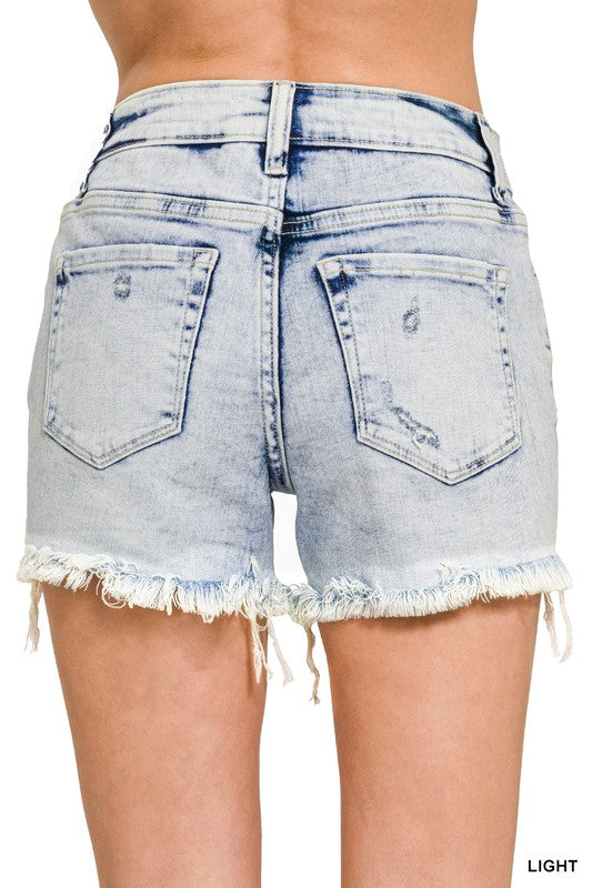 Alice Acid Wash Shorts